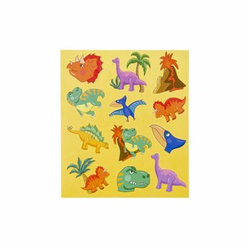 FUN STICKERS &ndash; MUDELL: DINOSAWRU (120 pz)
