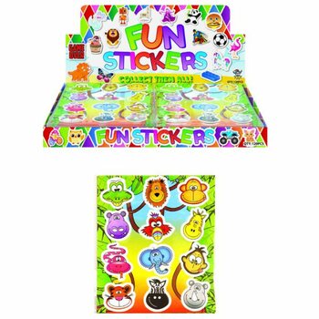 STIKERS DIVERTENTI – MUDELL: ANNIMALI TAL-ĠUNGLA (120 biċċa)