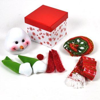AGĦMEL IL-KAXXA TAL-MILIED TIEGĦEK - MUDELL: SNOWMAN