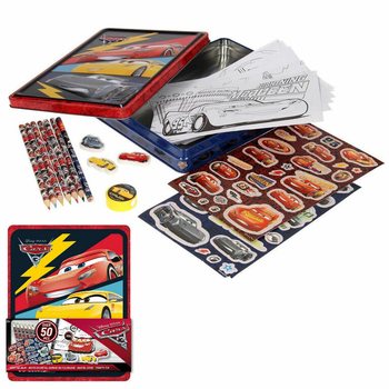 DISNEY CARS 3D Sett tal-Arti u Snajja' f'Kaxxa tal-Landa (12-il biċċa)