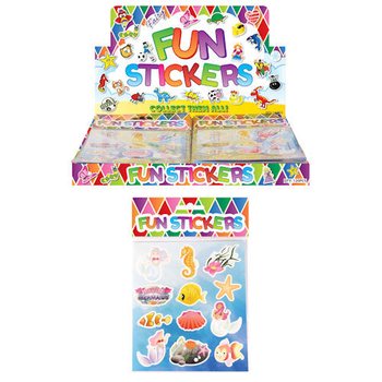 Stickers Divertenti Sirena | 120 pz f'Kaxxa tal-Wiri