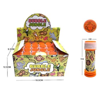 Bżieżaq tas-Sapun tal-Annimali tal-Ġungla, 25ml f'Display (24 biċċa)