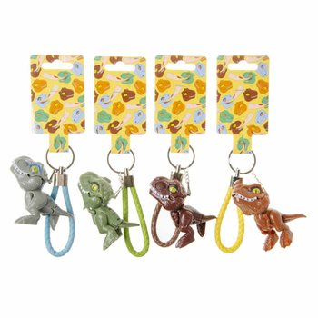 Keychain tad-Dinosawru li jigdem is-swaba' (12-il biċċa)