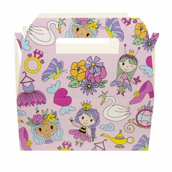 Kaxxa tal-Menu Princess - Kaxxi tal-Ikel għat-Tfal - 22.5 x 12 x 9.5 cm (24 pz)