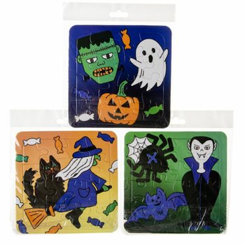 Halloween Puzzles Mix - 14 x 14 cm (50 biċċa)