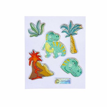 STIKERS GLITTER - MUDELL: DINOSAWRU (100 biċċa)