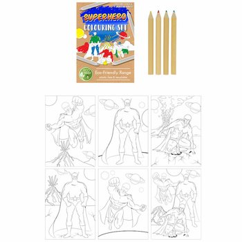 SET TAT-TPINĠIJA SUPER EROJ EKO FRIENDLY (25 biċċa)