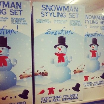 Sett ta' 6 Biċċiet għad-Dekorazzjoni ta' Snowman (3 unitajiet)