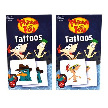 TATWAĠĠI DISNEY B'2 PARTIJIET - MUDELL: PHINEAS U FERB (50 biċċa)