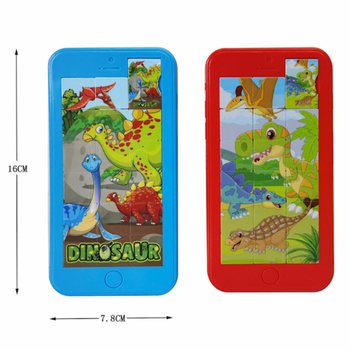 Puzzle tad-Dinosawru li Jiżżerżaq - 8x16 cm