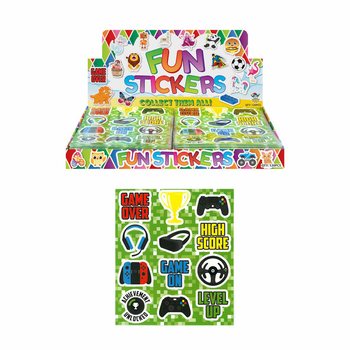 Stickers Divertenti - Mudell: Gamer (120 biċċa)