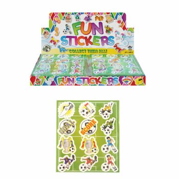 STICKERS FUN – MUDELL: FUTBOL (120 biċċa)