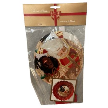 FANN DEKORATTIV TA&rsquo; SINTERKLAAS &Oslash;50 CM - JINTLEWWA (6 biċċiet)