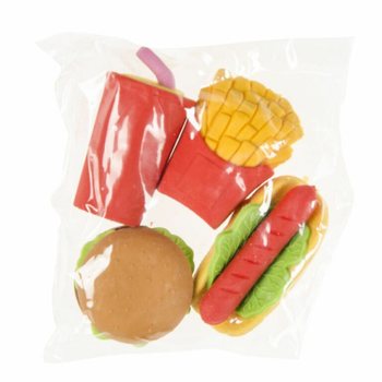 Sett ta' 4 Gomom Fast Food (Kaxxa tal-Wiri 12x)