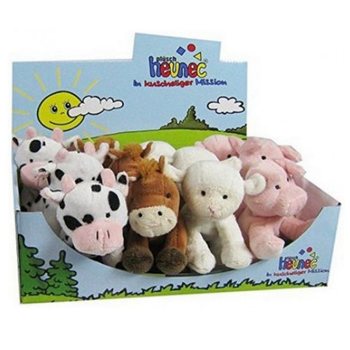 ANIMAL TAL-FARM TAL-FILPA LUSSUŻI, 4 ASSORTITI F'DISPLAY (12-il biċċa)
