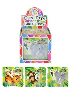 Puzzle Jungle, 13 x 12 cm, f'Displej (108 biċċa)