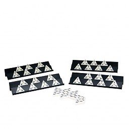 Triominos The Original Travel Tour Edition (Kaxxa tal-Metall) (1 pz.)