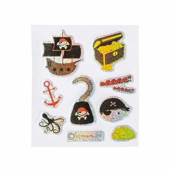 STICKS TAL-GLITTER - MUDELL: PIRATA (100 biċċa)