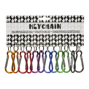 KEYCHAINS BIL-KARABINER (48 biċċa)
