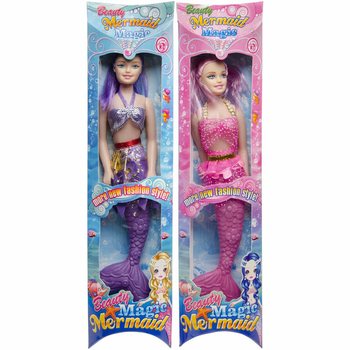 Pupa Maġika tas-Sirena Mermaid f'Display (12-il biċċa)