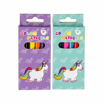SET TA' 6 LAPSIJIET TAL-KULUR - UNICORN (24 pz.)