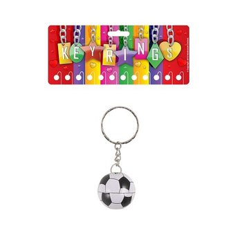 Portachiavi tal-Futbol tal-Metall (12-il biċċa)