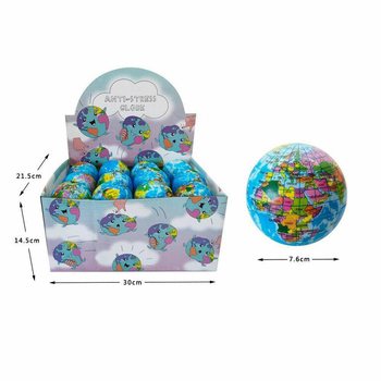 Ballun tal-Istress Globu Display (24 pz)