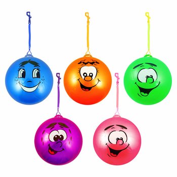 Boċċa Bungee bi Smiley Face u Korda Ø 23 cm (24 biċċa)