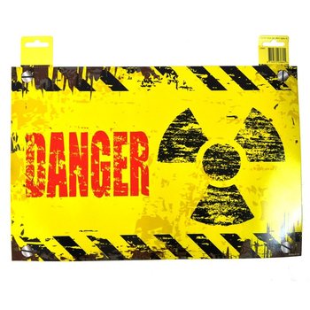 SINJAL DEKORATTIV GĦALL-BIEB - "DANGER" / "KEEP OUT" (12-il biċċa)