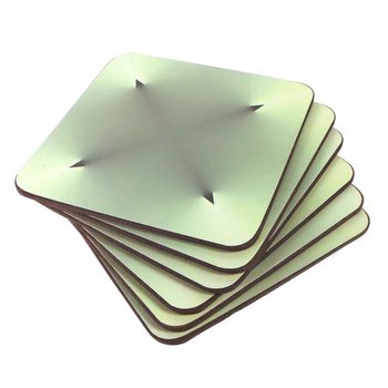 Joseph Joseph Cross 3D Coasters tal-Mejda - Sett ta' 6 biċċiet (sett)