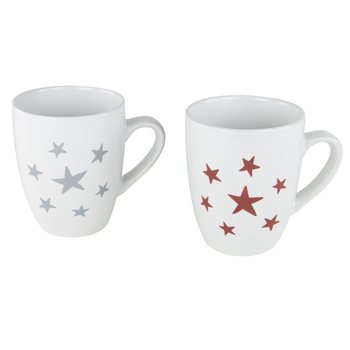 Sett ta' 6 Mug tal-Milied f'Ippakkjar għal Rigal (2 settijiet)