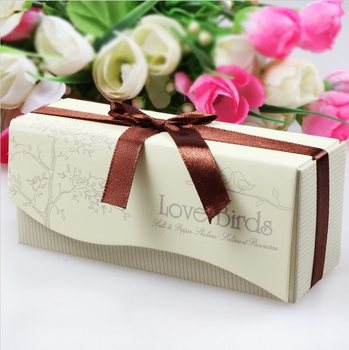 Sett tal-Melħ u l-Bżar "LOVE BIRDS" Rigal tat-Tieġ (5 pcs.)