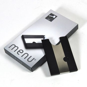 MENU - Portafoll tal-Karti bi Clip tal-Flus u Beeper (1 pz.)