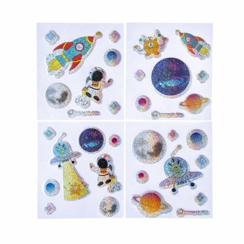 STIKERS LI JIDDU - MUDELL: SPAZJU (100 biċċa)