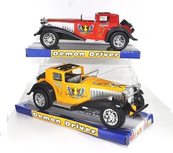 Karozza Vintage Oldtimer fuq Blister 29 cm (2 biċċiet)