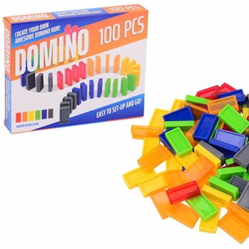 Sett tal-Logħob Domino - 100 Biċċa f'Kaxxa tar-Rigal