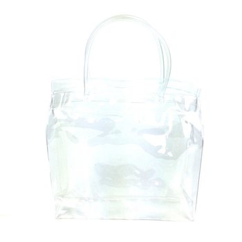 Borża tal-Ippakkjar Trasparenti ta' Lussu b'Bottom tal-Blokk u Manku B'saħħtu 18.5x18cm (25 pz)