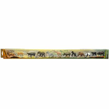 ANIMAL WORLD - MIX TA' FIGURI TA' ANNIMALI SELVAĠĠI (12-il biċća)