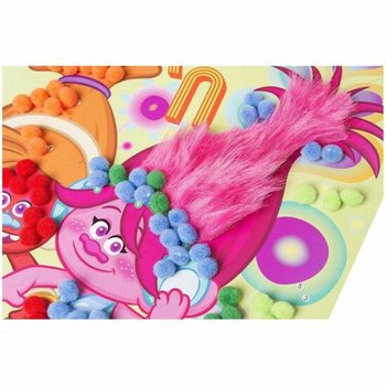 TROLLS AGĦMEL IX-XOGĦOL TIEGĦEK TAL-POMPOM (48 biċċa)