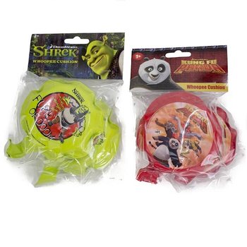 2-Pack Whoopee Cushions SHREK / KUNG FU PANDA (12 packs of 2)