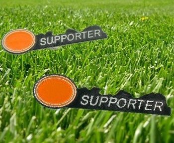 Buttuna tas-Supporter tal-Futbol Oranġjo (12-il biċċa)