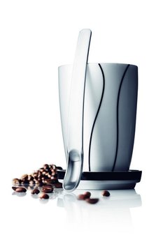 TAZZA TERMOMUG KBIRA MENU BLACK CONTOUR B'SOTAZZA U SPUNA TAL-LATTE (1 biċċa)