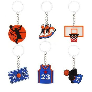 KEYCHAINS TAL-BASKETBALL MIX (48 pcs)