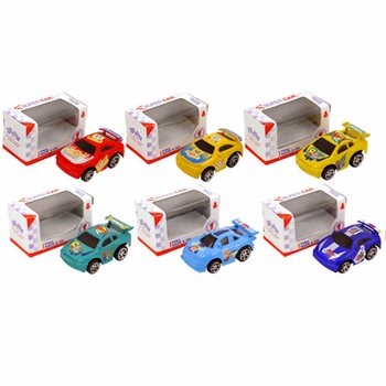 Karozzi Żgħar Pull Back f'Kaxxa tar-Rigal - Display (24 pz.)