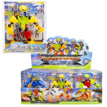 THUNDERBOLT ROBOT WARRIOR FIGURA TA' AZZJONI F'WIRI (12-il biċċa)