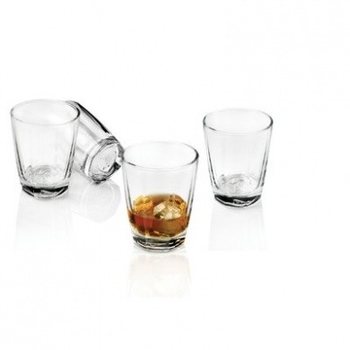 NUANCE - AROSSE Sett ta' 4 Tazzi Trasparenti 25 cl