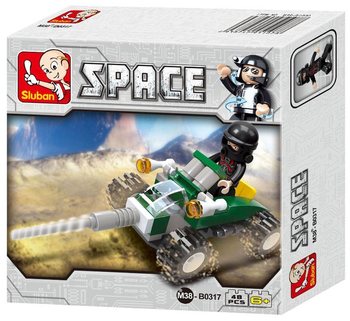 Sluban Space Vehicle M38-B0317 Vettura Spazjali Blokki tal-Bini (1 pz)