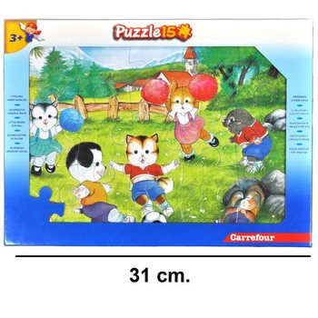 Puzzle Kbira ta' 15-il biċċa - Mudell: Il-Ħbieb (12-il biċċa)