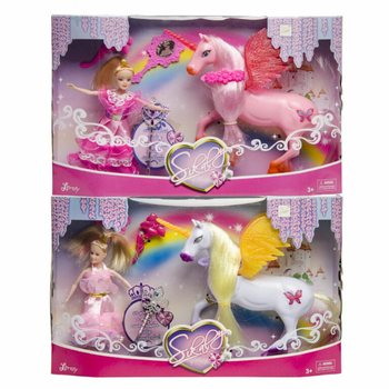 Sett ta' Logħob Unicorn u Prinċipessa - f'Kaxxa tar-Rigali lussuża (1 pz)