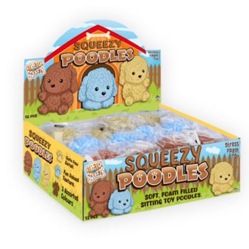 Poodles Stretchy u Squishy f'Displej (12-il biċċa)